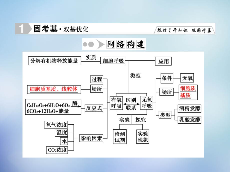 （新课标）2018高考生物一轮复习 5.2细胞呼吸课件 新人教版必修1_第2页