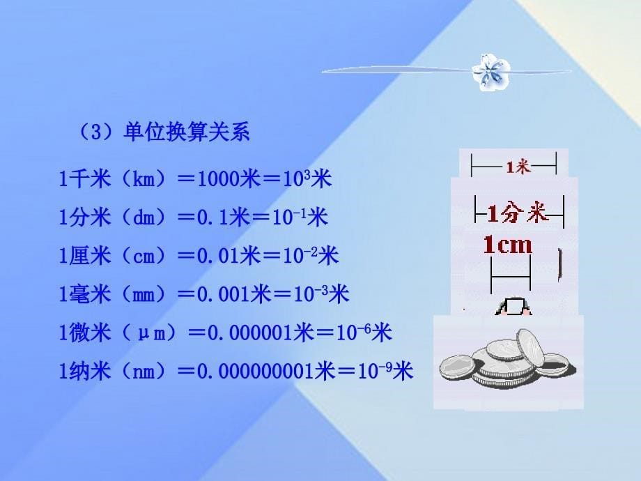 畅优新课堂八年级物理上册 1.2 测量长度和时间课件 粤教沪版_第5页