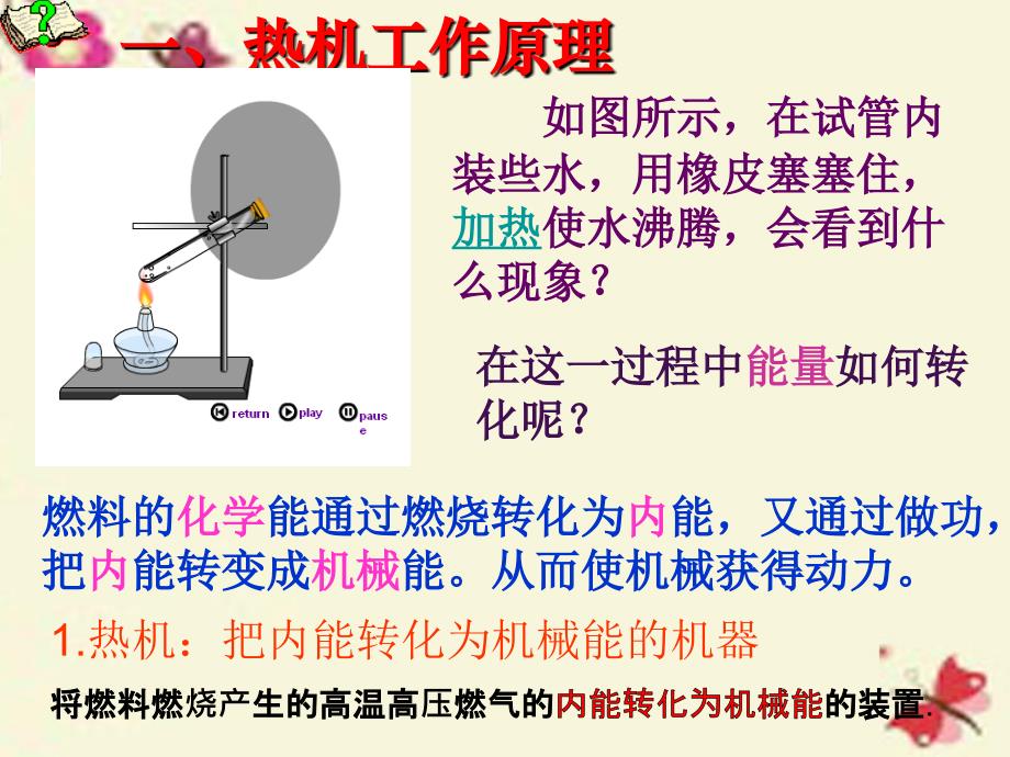 湖南省耒阳市冠湘中学九年级物理全册 14.1 热机课件 （新版）新人教版_第4页