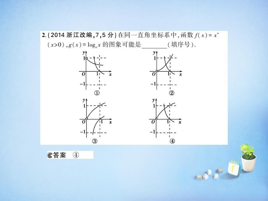 （江苏专版）2018届高考数学一轮复习 2.5幂函数、函数与方程课件 理_第5页