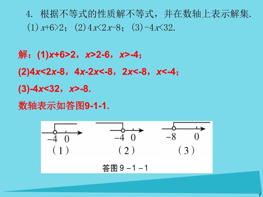 广东2017-2018年七年级数学下册 9.1.2 不等式的性质课件 （新版）新人教版_第3页