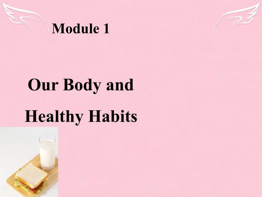 辽宁省沈阳市第二十一中学高中英语 module 1 our body and healthy habits introduction & cultural corner课件 外研版必修2_第1页