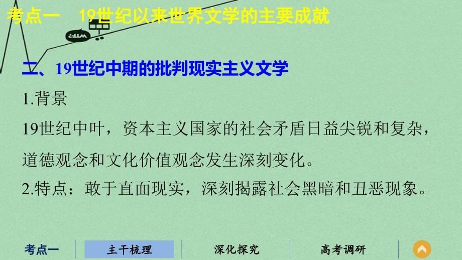 （江苏专用）2018版高考历史二轮专题复习 专题十六 第35讲 近代以来的世界科技与文化课件 人民版_第5页