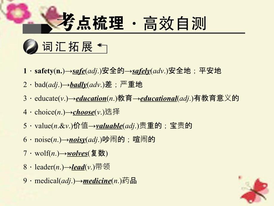 辽宁省2018中考英语 考点聚焦 第18讲 九年级 units 7-8课件_第2页