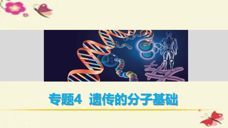 （四川专用）2018版高考生物二轮复习 考前三个月 专题4 遗传的分子基础 考点13 聚焦探索遗传物质本质的经典实验课件_第1页