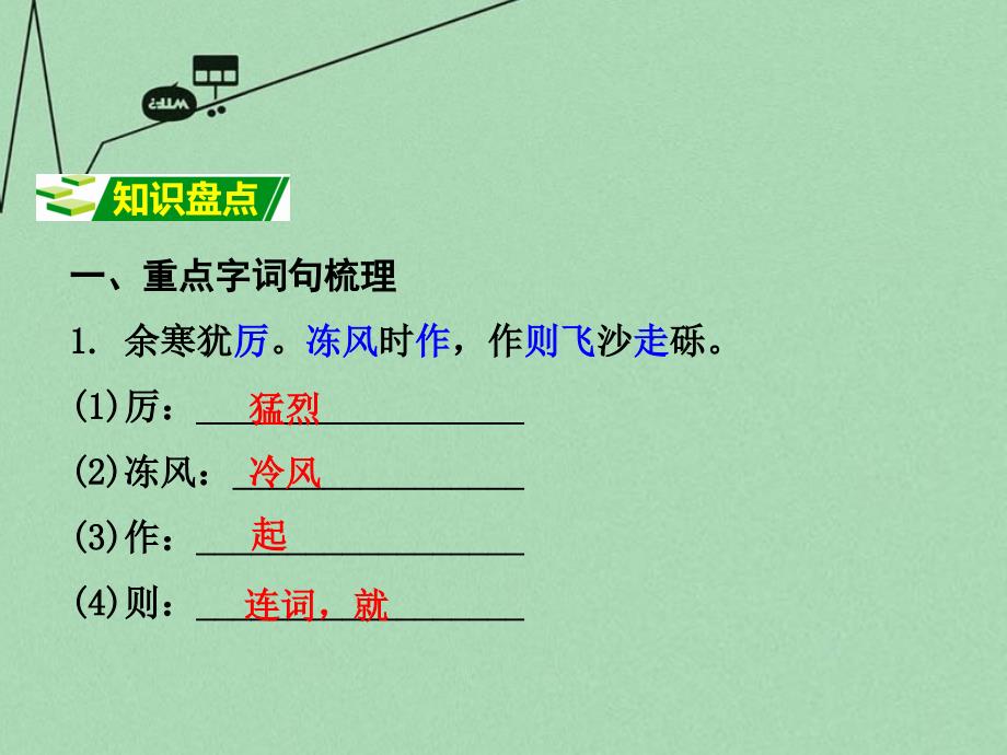 贵州省2018中考语文 第二部分 古诗文阅读 专题十 文言文阅读 八下 八、满井游记课件_第2页