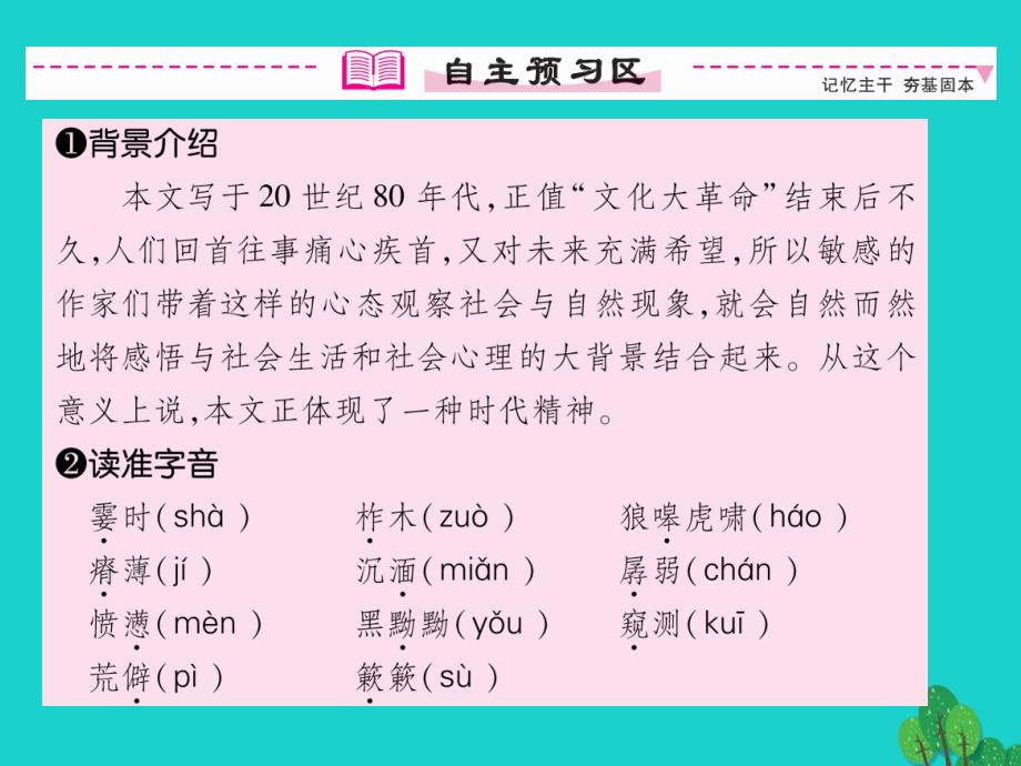 （贵阳专版）2018年秋九年级语文下册 第三单元 11《地下森林断想》课件 （新版）新人教版_第4页