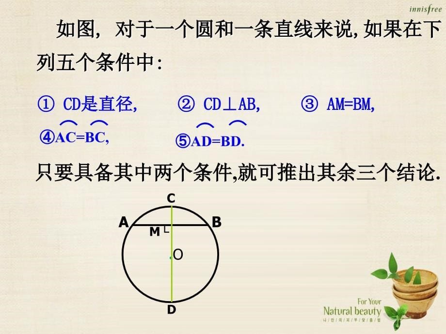 浙江省新昌县回山中学九年级数学上册 3.3 垂径定理课件4 （新版）浙教版_第5页