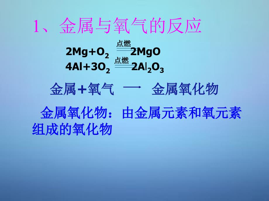 湖南省耒阳市冠湘中学九年级化学下册 第八单元 课题2 金属的化学性质课件1 新人教版_第3页