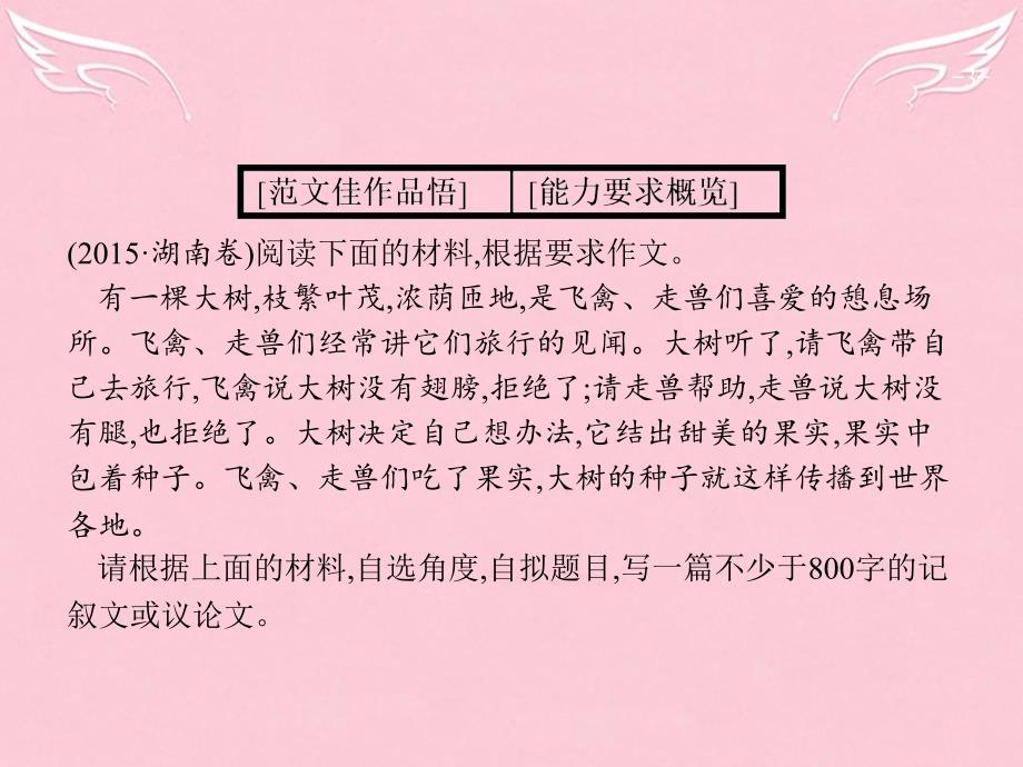 （山东专用）2018版高三语文一轮复习 第4部分 高考作文梯级学案 专题一 基础等级突破 3 精彩标题拟写六法课件_第3页