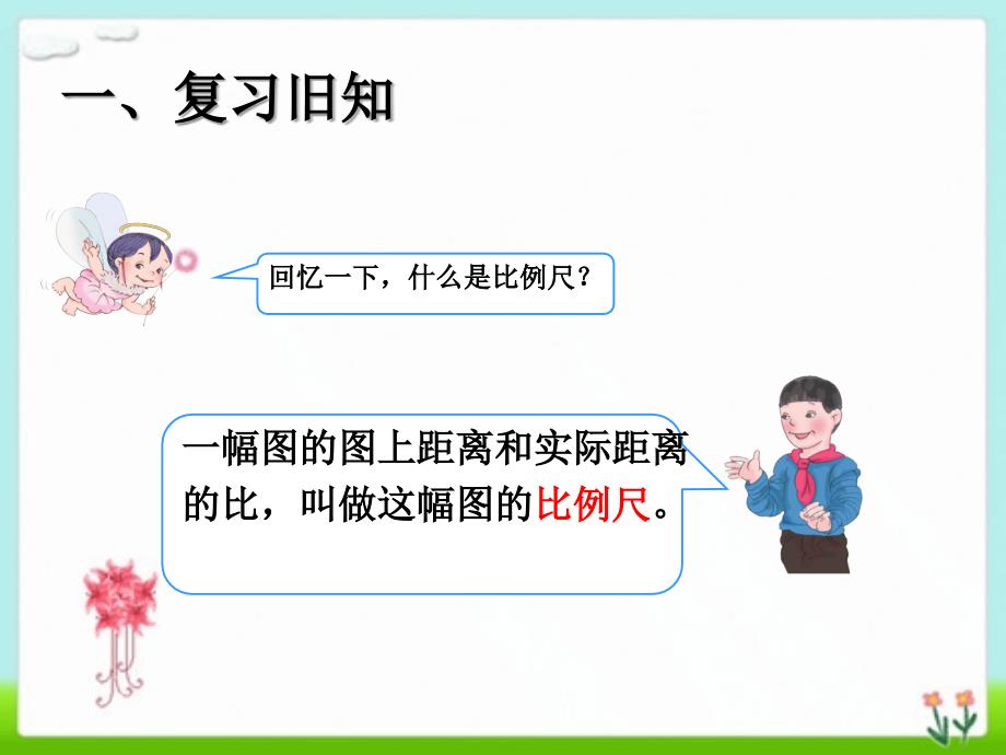 新人教版比例尺求实际距离.ppt_第1页