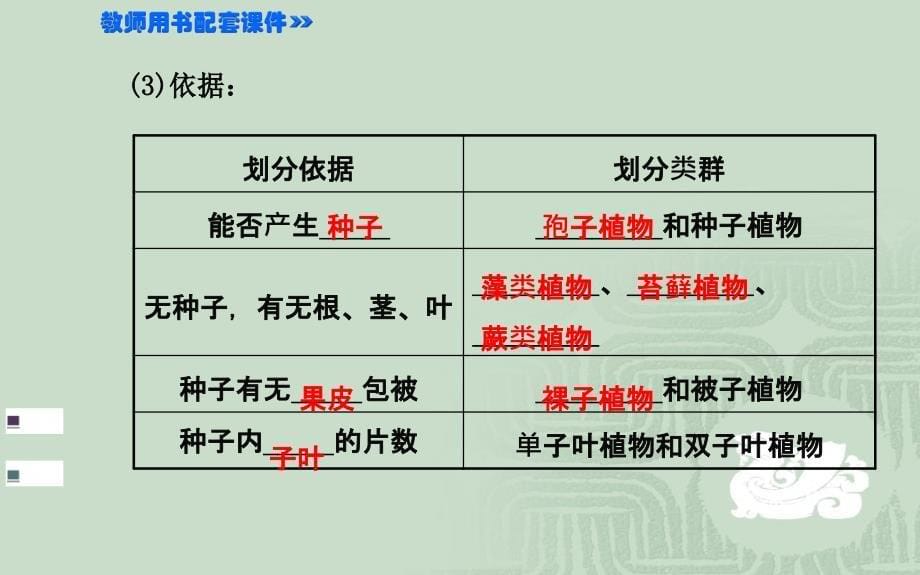 6.1尝试对生物进行分类 课件（新人教版八年级上）.ppt_第5页