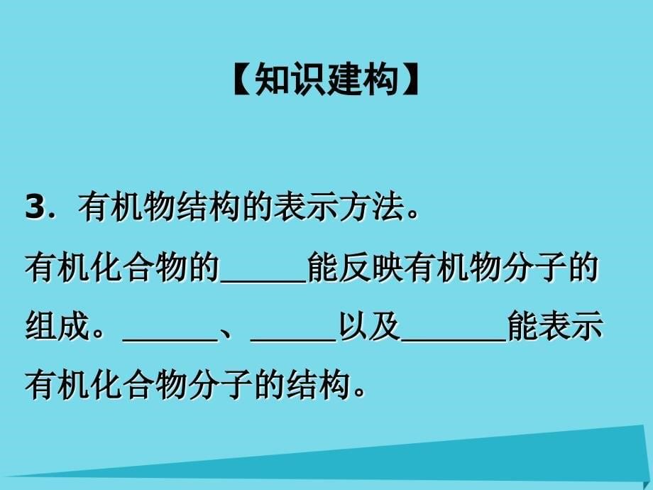 江苏省扬州市宝应县城镇中学高三化学一轮复习 机化合物的组成、结构和命名课件_第5页