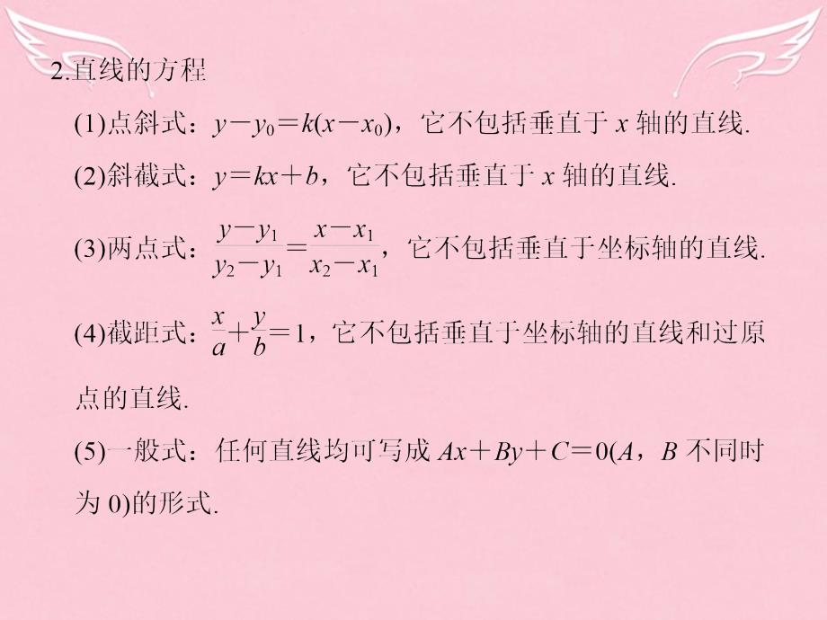 （全国通用）2018高考数学二轮专题复习 回扣6 解析几何课件 理_第2页