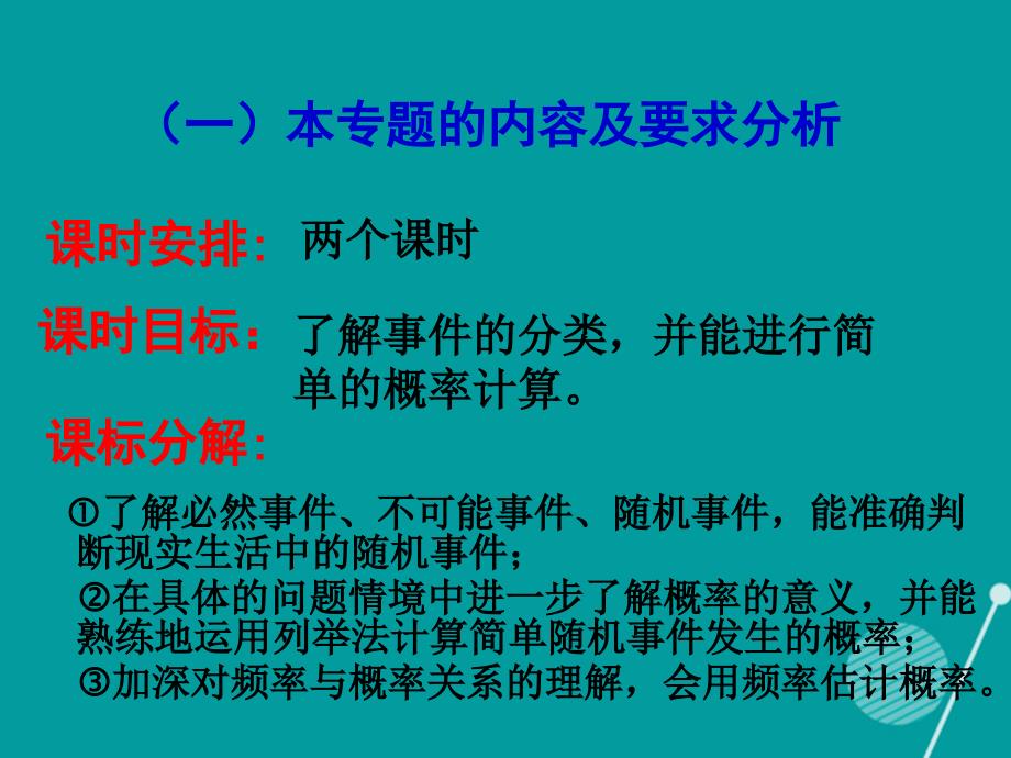 山东省临邑县2018中考数学复习 概率课件_第2页