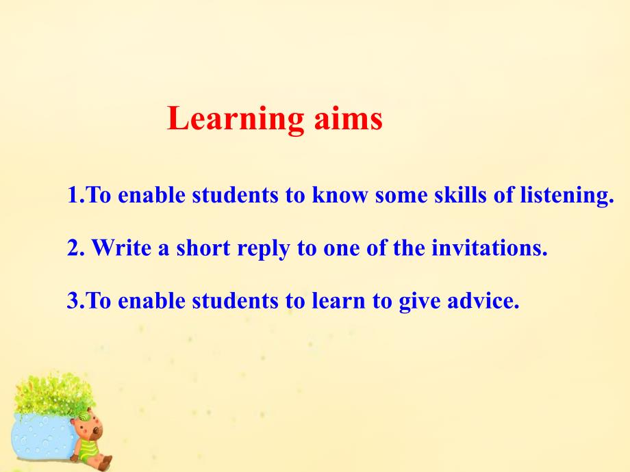 课时讲练通2017-2018学年高中英语 module 3 body language and non-verbal communication listening & speaking & writing课件 外研版必修4_第2页