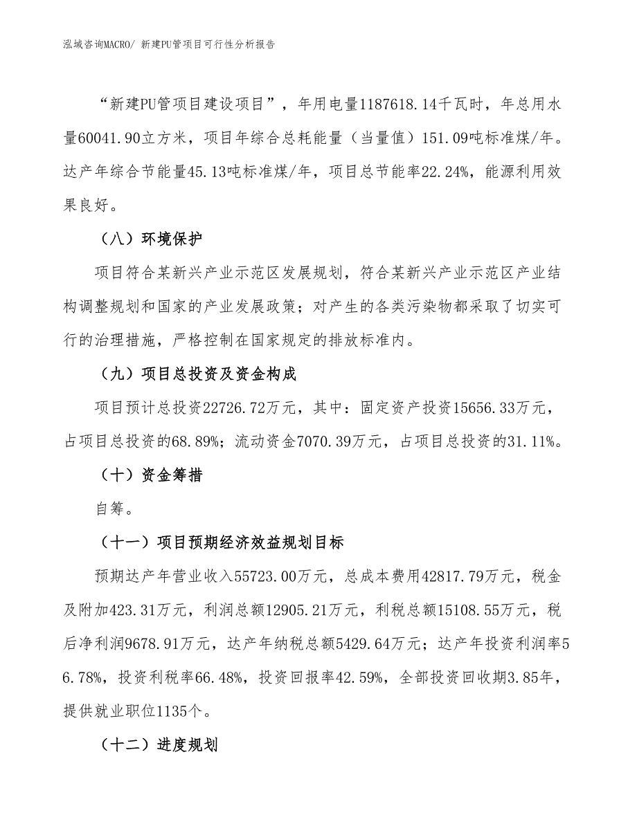 新建PU管项目可行性分析报告_第3页