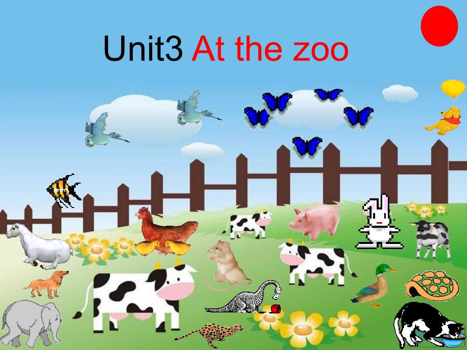 新版pep三年级英语下册unit 3at the zoo a.let27s_learn课件_第1页