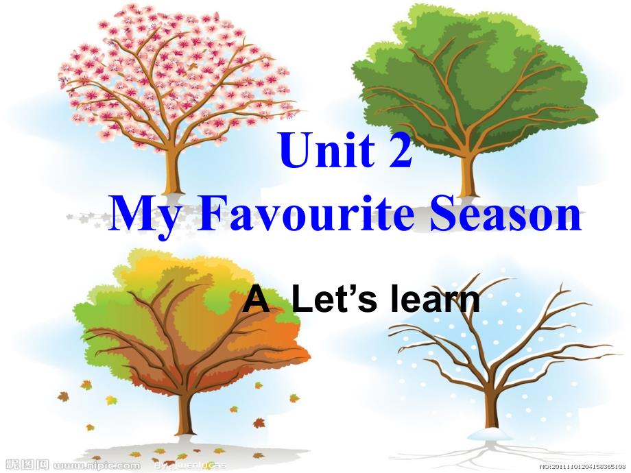 新pep五年级英语下册unit_2_my_favourite_season_a_let27s_learn_课件_第1页