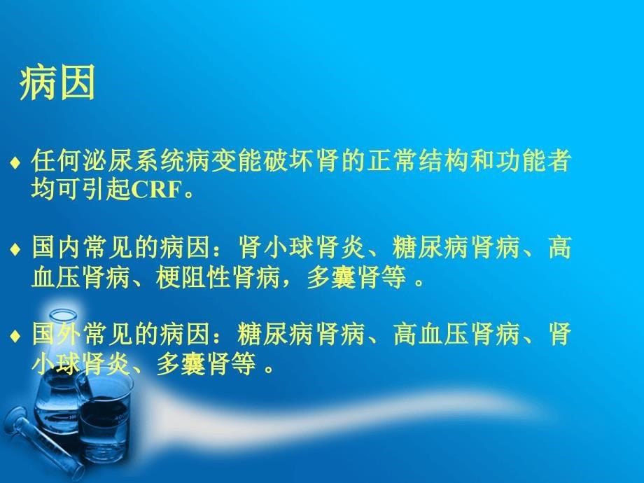 课件：泌尿系统教学资料 慢性肾功能衰竭_第5页