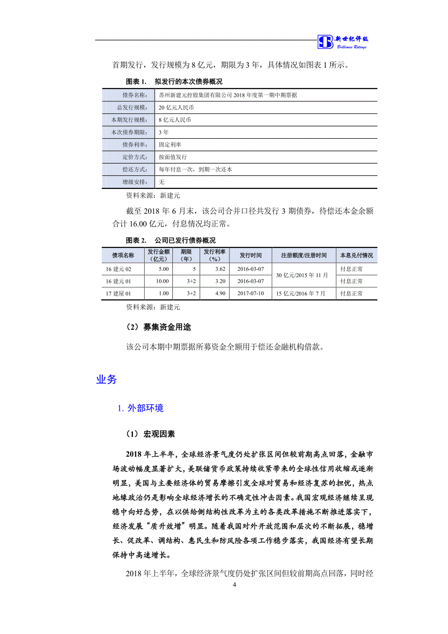 苏州新建元控股集团有限公司18年度第一期中期票据评级报告(更新)_第4页