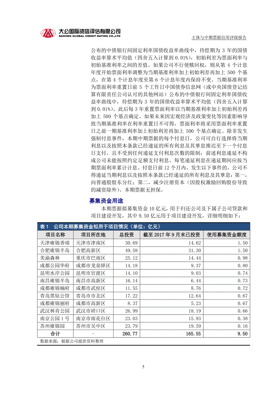 四川蓝光发展股份有限公司18第一期中期票据评级报告_第3页