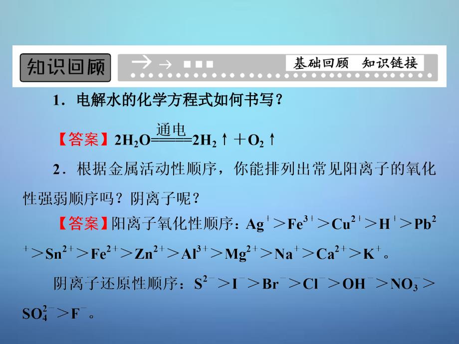 2018-2019学年高中化学 专题1 第2单元 第3课时 电解池的工作原理及应用课件 苏教版选修4_第2页