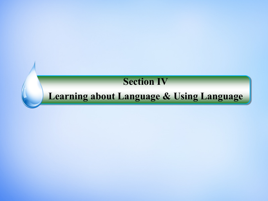 2018-2019学年高中英语 1.4learning about language & using language课件 新人教版必修1_第2页