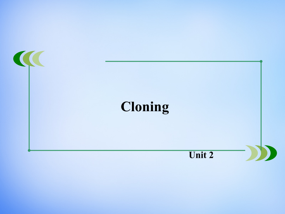 2018-2019学年高中英语 unit2 cloning section3课件 新人教版选修8_第1页