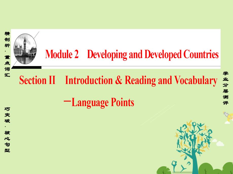 2018-2019学年高中英语module2developinganddevelopedcountriesectionⅱintroduction&readingandvocabulary-languagepoints课件外研版_第1页