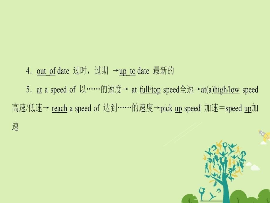 2018-2019学年高中英语 module 3 my first ride on a train 核心要点回扣课件 外研版必修1_第5页