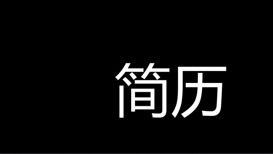 抖音风竞聘简历_第5页