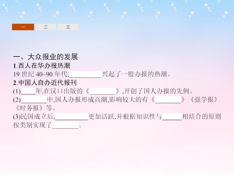 2018-2019学年高中历史 4.3 大众传播媒介的更新课件 人民版必修2_第4页