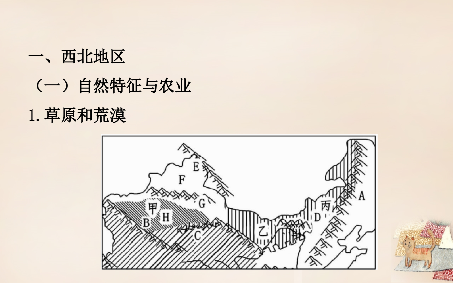 2018中考地理总复习 八年级 第八、九、十章 西北地区、青藏地区、中国在世界中（第23课时 西北地区 青藏地区 中国在世界中）课件_第2页