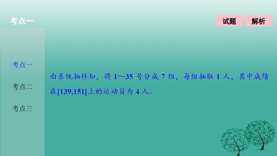 2018届高考数学二轮复习 第一部分 专题篇 专题六 算法、复数、推理与证明、概率与统计 第二讲 统计与统计案例课件 文_第5页