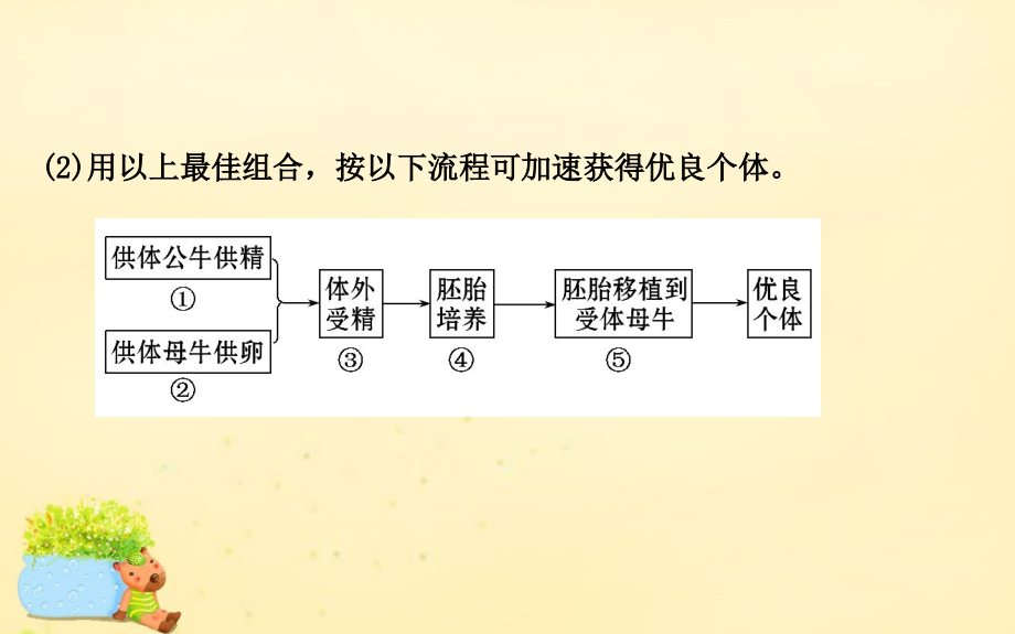 2018届高考生物二轮复习 专题19 胚胎工程和生态工程课件_第4页