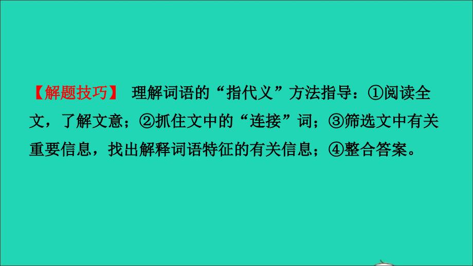 山东泰安2019年中考语文专题复习十三说明文阅读课件_第4页