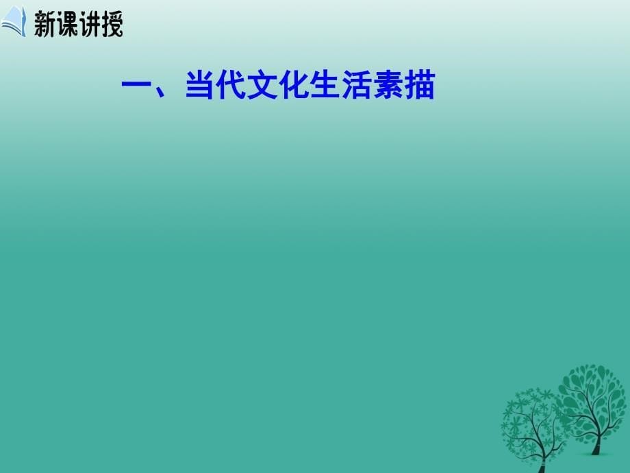 高中政治 第八课 第一框《色彩斑斓的文化生活》课件 新人教版必修3_第5页