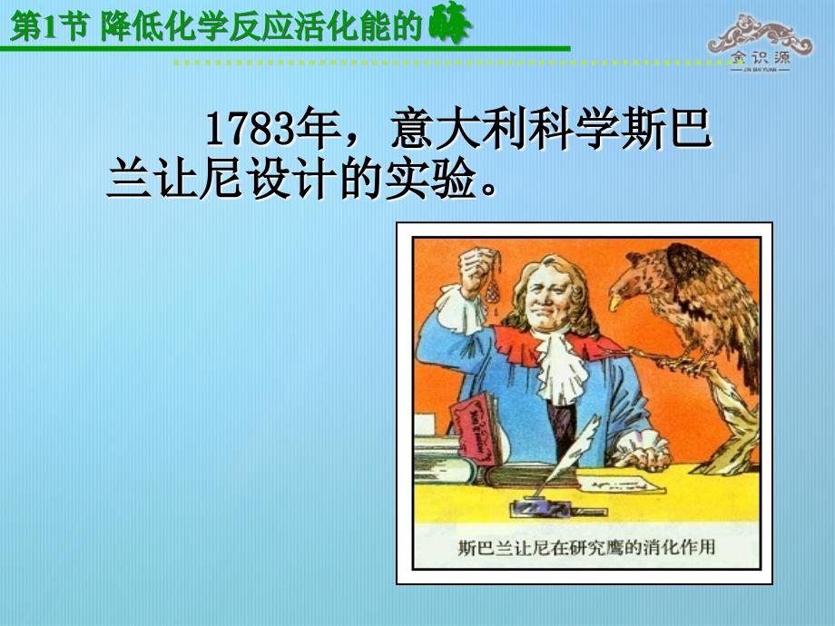 专版高中生物 第五章 细胞的能量供应和利用 第一节 降低化学反应活化能的酶课件 新人教版必修1_第3页