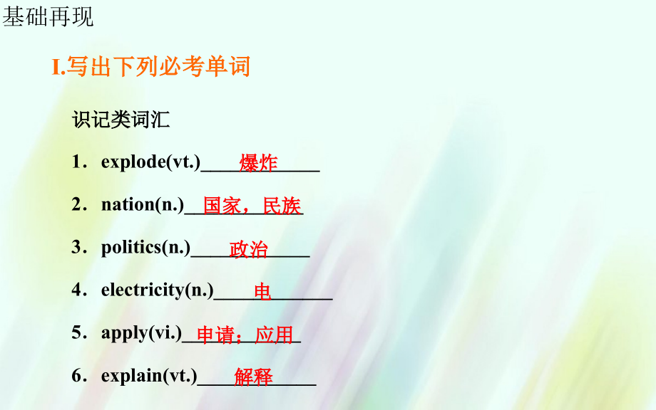 2018-2019学年高考英语一轮复习 unit11 the media课件 北师大版_第2页