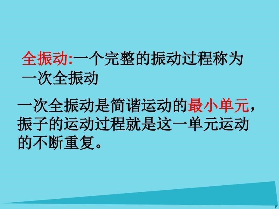 山东省成武一中高中物理 11.2 简谐运动的描述课件 新人教版选修3-4_第5页