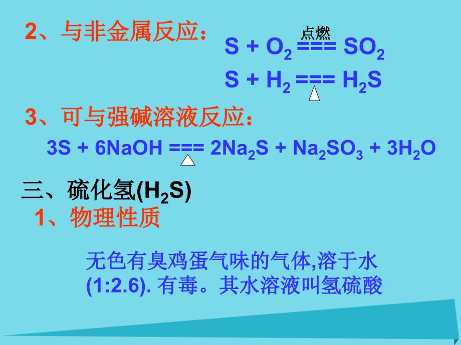 高中化学 第三节 硫和氮的氧化物 硫及其化合物（第1课时）课件 新人教版必修1_第4页