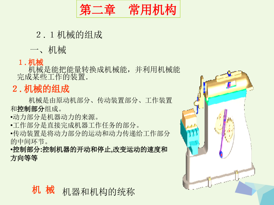 高中物理 第三章 第4节 常用机构课件2 新人教版选修2-2_第3页