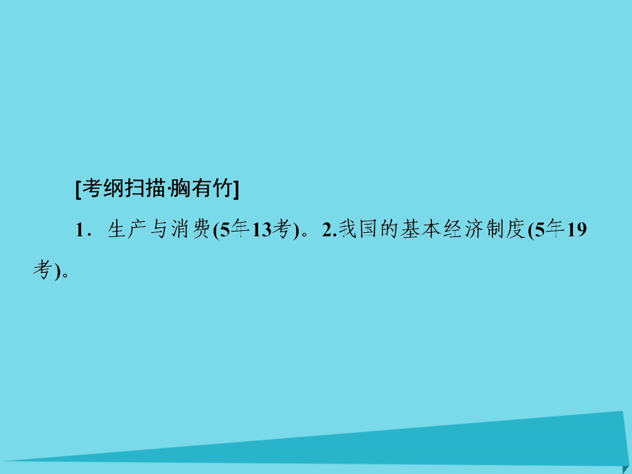 2018届高考政治一轮复习 第2单元 第4课 生产与经济制度课件_第2页