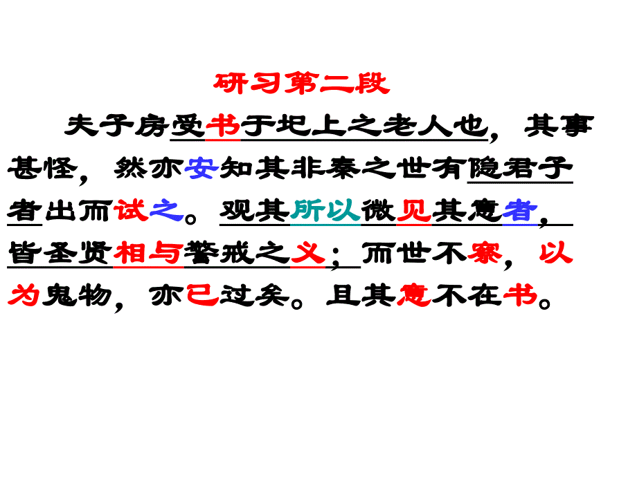 2018-2019学年高一下学期新人教版必修2语文第三单元 10. 游褒禅山记优秀课件（76张ppt）_第2页