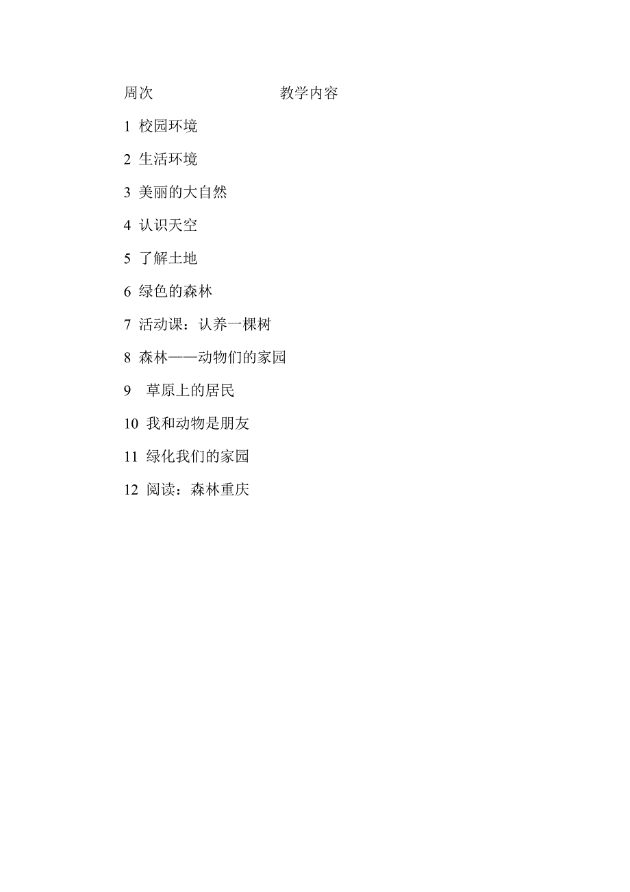 小学三年级环境教育下册教案_第3页