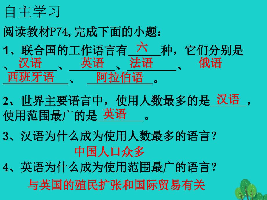 八年级地理上册 第三章 第二节 语言和宗教课件 中图版_第3页