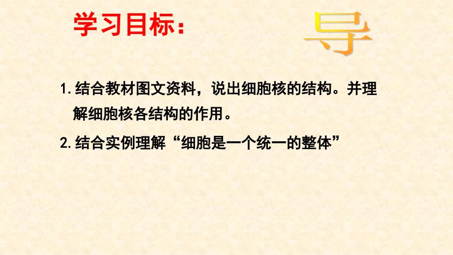 江西省吉安县第三中学高中生物必修一：3.3细胞核--系统的控制中心（课时2） 课件 _第2页