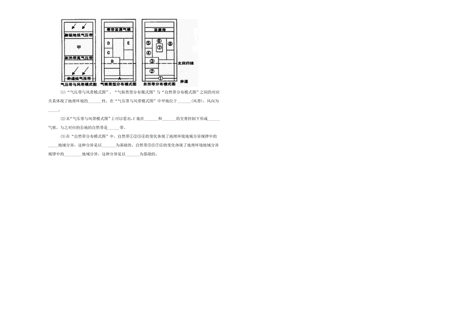 【100所名校】贵州省都匀第一中2018-2019学年高一上学期期末考试地理试卷 word版含解析_第3页