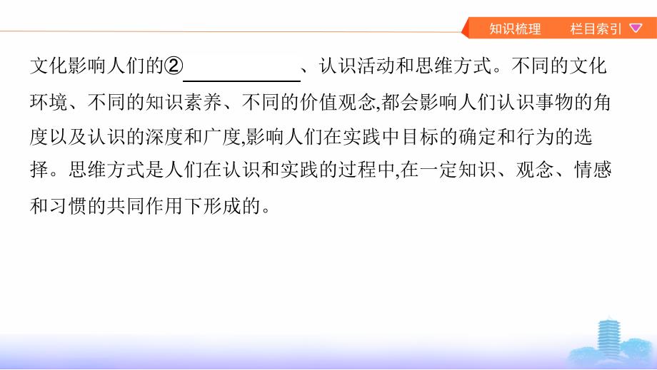 2020版高考浙江选考政治一轮课件：必修3 第一单元 第二课　文化对人的影响 _第4页